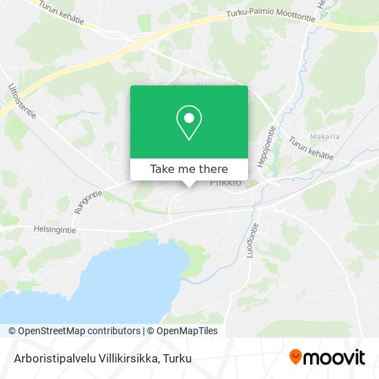 Arboristipalvelu Villikirsikka map