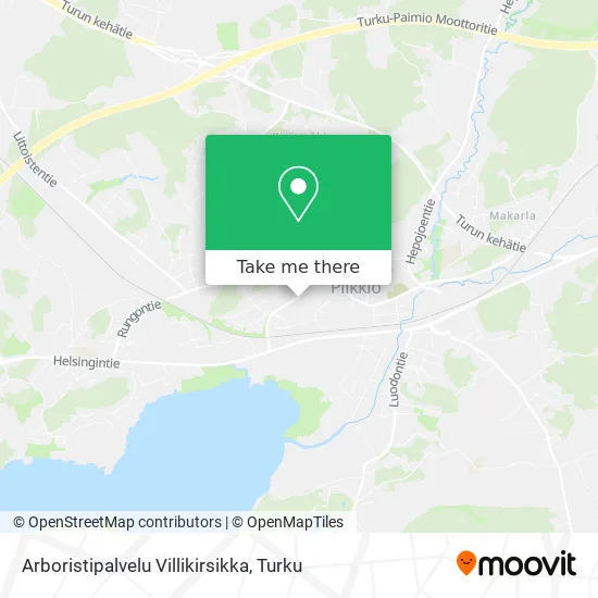 Arborist Service Wild Cherry map