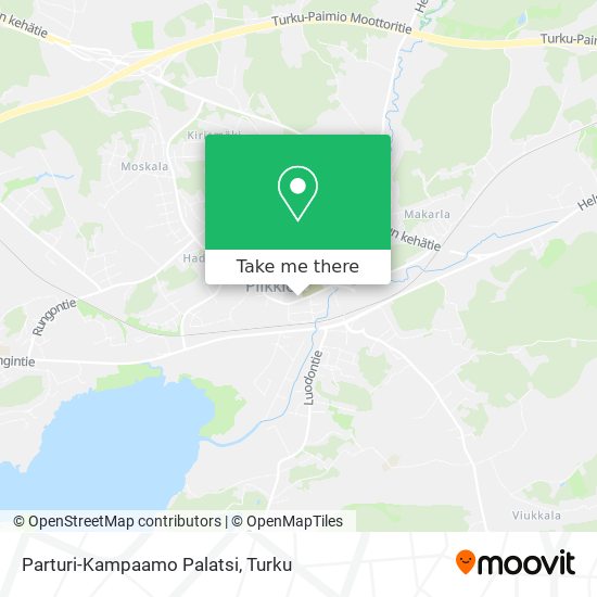 Parturi-Kampaamo Palatsi map
