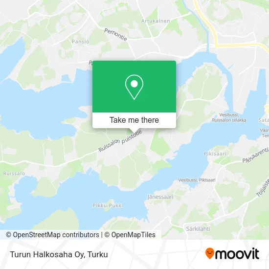 Turun Halkosaha Oy map