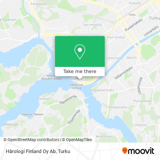 Hårologi Finland Oy Ab map