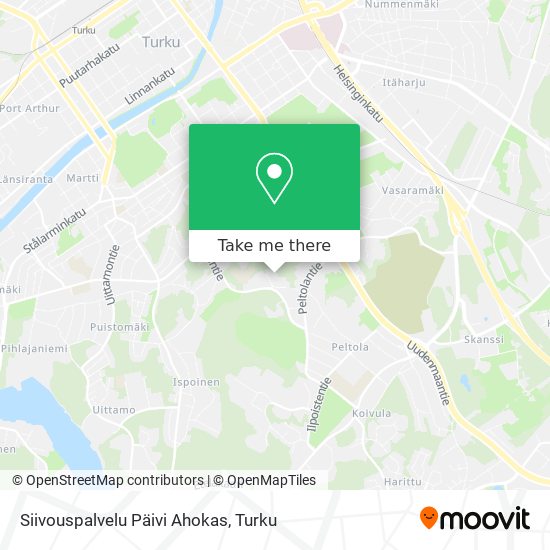 Siivouspalvelu Päivi Ahokas map