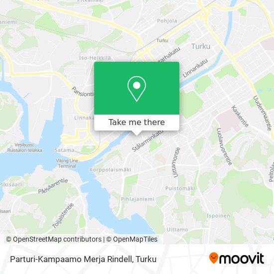 Parturi-Kampaamo Merja Rindell map