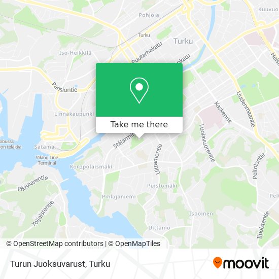 Turun Juoksuvarust map