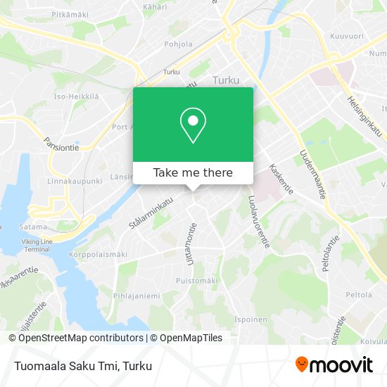 Tuomaala Saku Tmi map