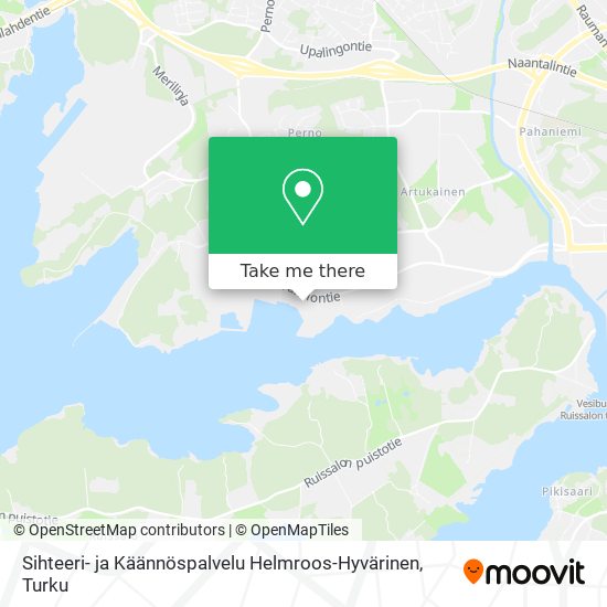 Sihteeri- ja Käännöspalvelu Helmroos-Hyvärinen map
