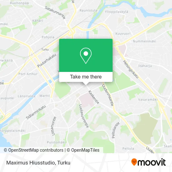 Maximus Hiusstudio map