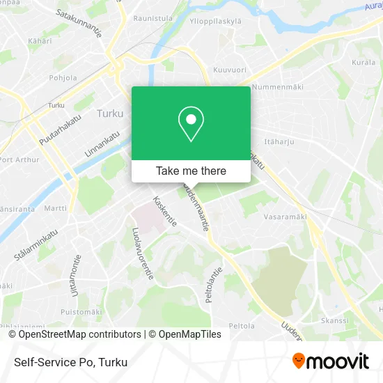 Self-Service Po map