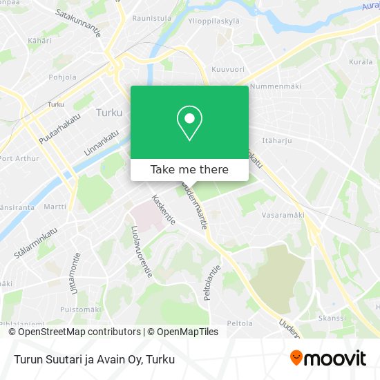 Turun Suutari ja Avain Oy map