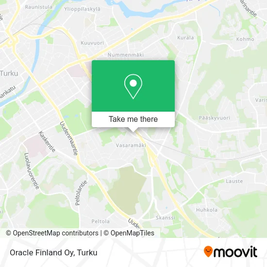 Oracle Finland Oy map