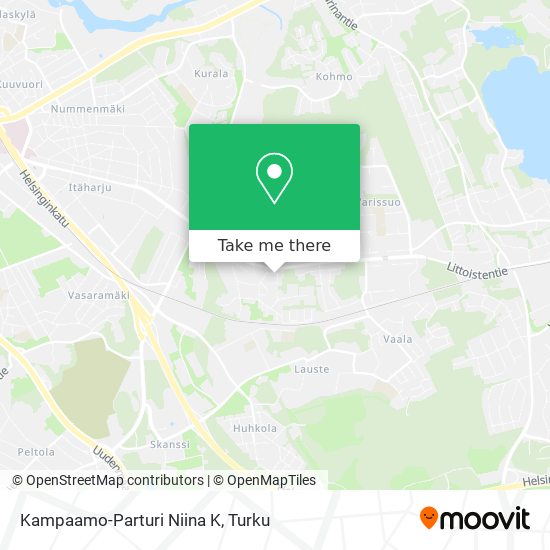 Kampaamo-Parturi Niina K map