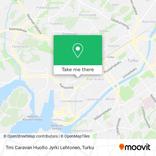 Tmi Caravan Huolto Jyrki Lehtonen map