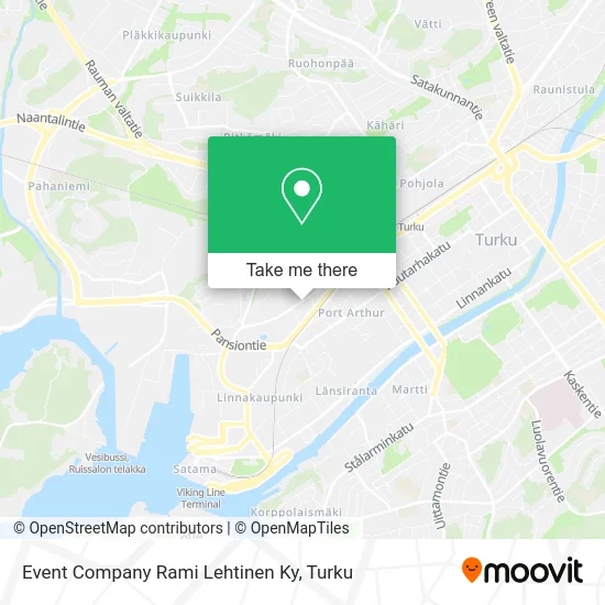 Event Company Rami Lehtinen map