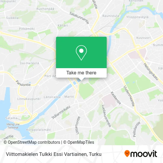 Viittomakielen Tulkki Essi Vartiainen map