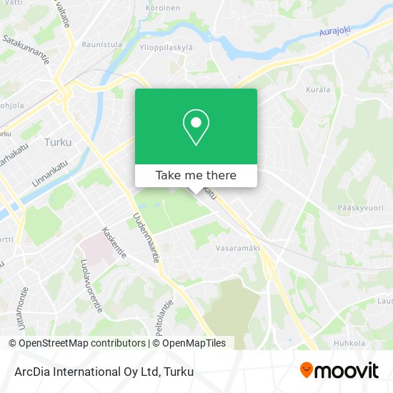 ArcDia International Oy Ltd map