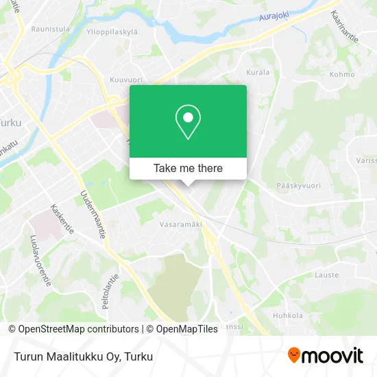 Turun Maalitukku Oy map