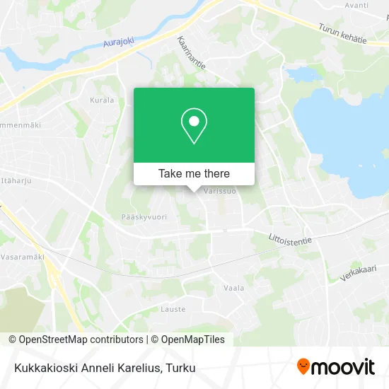 Kukkakioski Anneli Karelius map