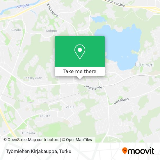 Työmiehen Kirjakauppa map