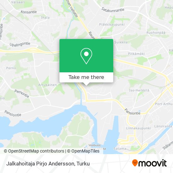 Jalkahoitaja Pirjo Andersson map