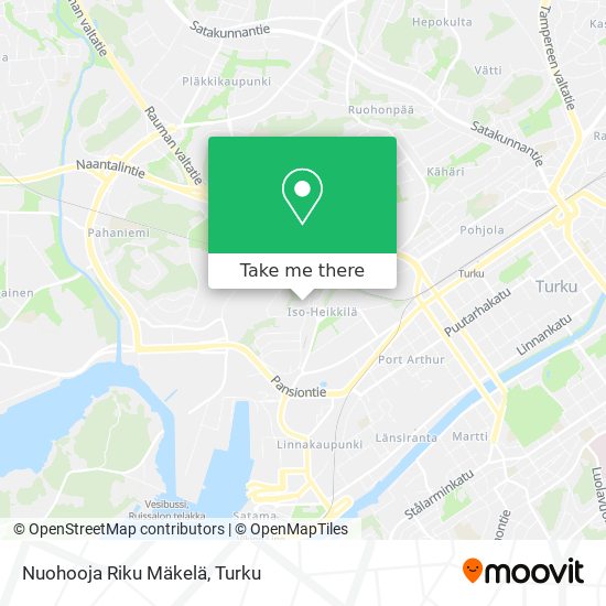 Nuohooja Riku Mäkelä map