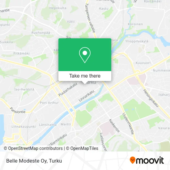 Belle Modeste Oy map