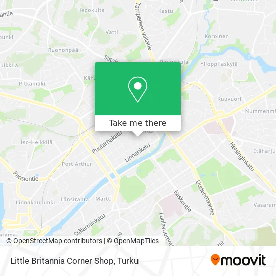 Little Britannia Corner Shop map