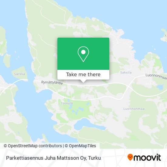 Parkettiasennus Juha Mattsson Oy map