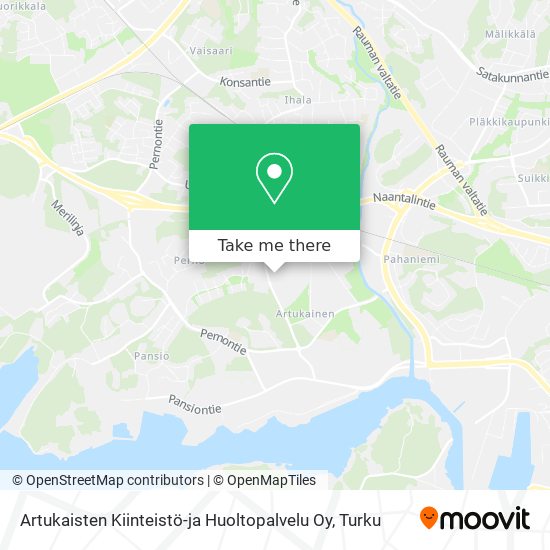 Artukaisten Kiinteistö-ja Huoltopalvelu Oy map