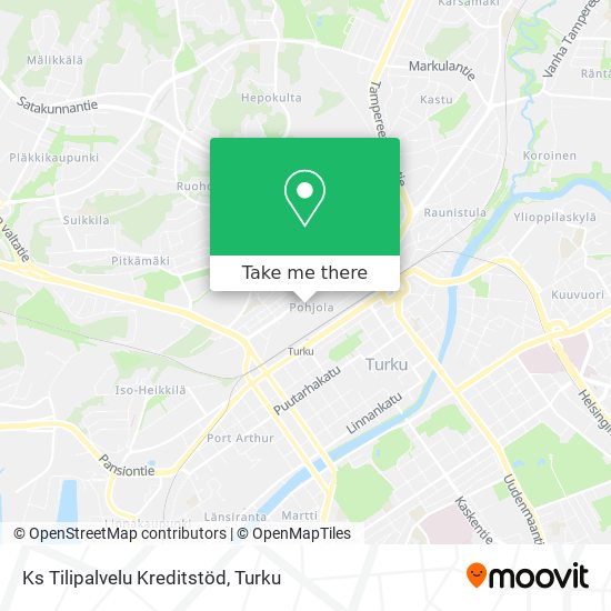 Ks Tilipalvelu Kreditstöd map