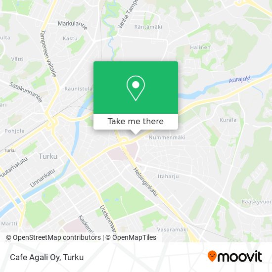 Cafe Agali Oy map