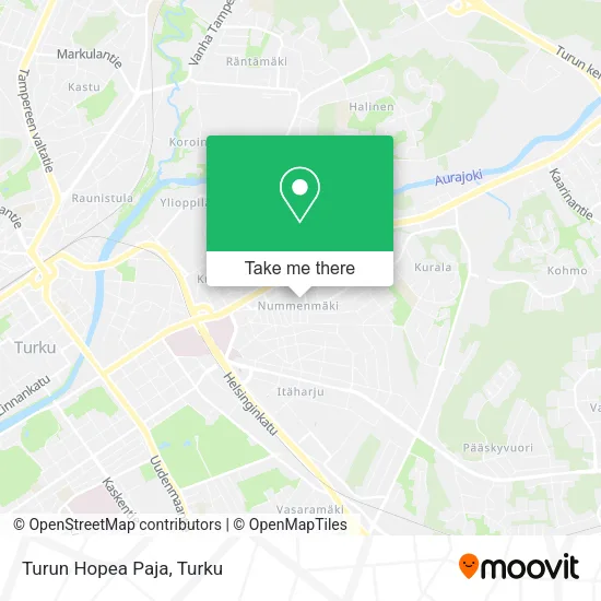 Turun Hopea Paja map