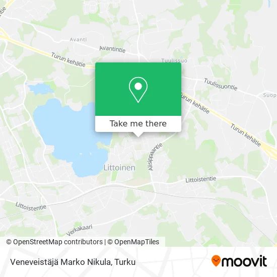 Veneveistäjä Marko Nikula map