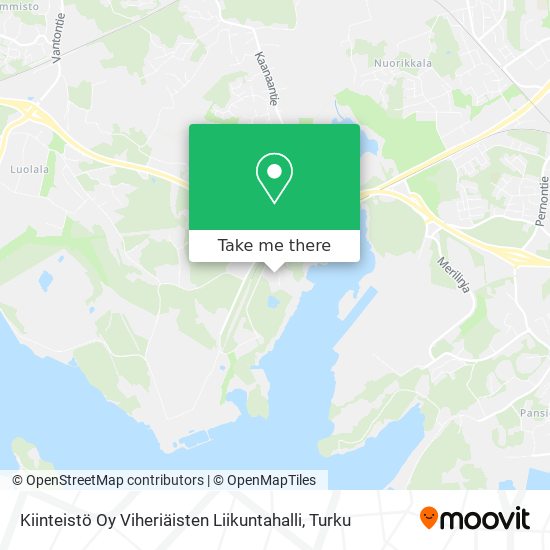 Kiinteistö Oy Viheriäisten Liikuntahalli map