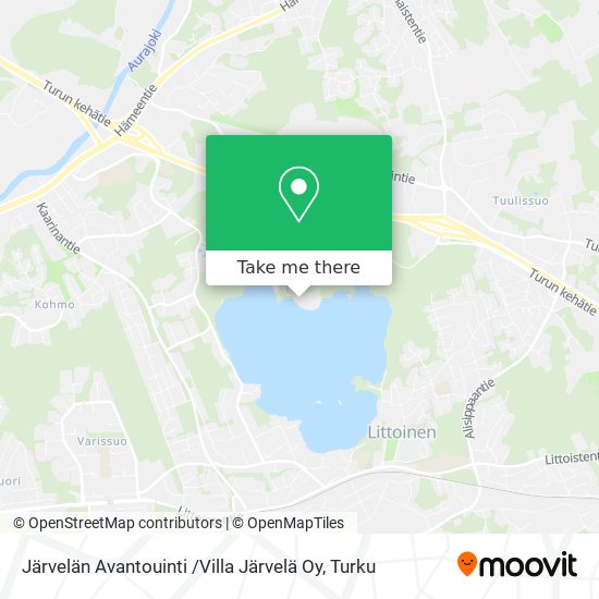 Järvelän Avantouinti /Villa Järvelä Oy map