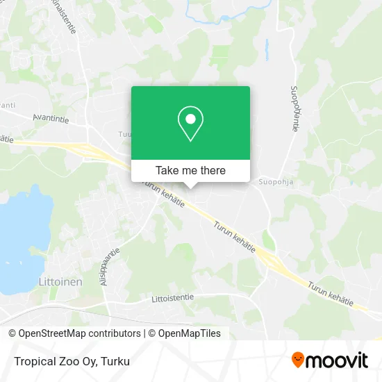 Tropical Zoo Oy map