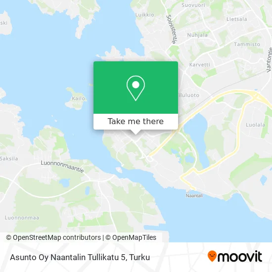 Asunto Oy Naantalin Tullikatu 5 map