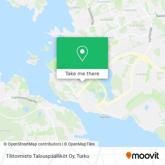 Tilitoimisto Talouspäälliköt Oy map