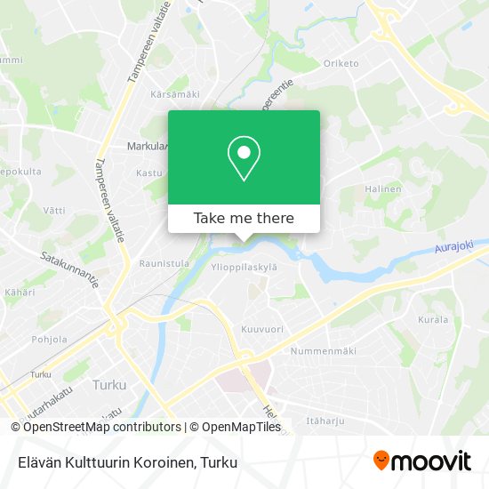 Elävän Kulttuurin Koroinen map