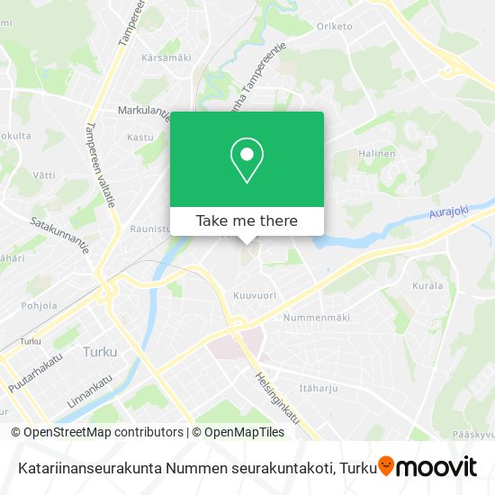 Katariinanseurakunta Nummen seurakuntakoti map