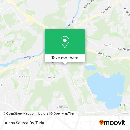 Alpha Source Oy map