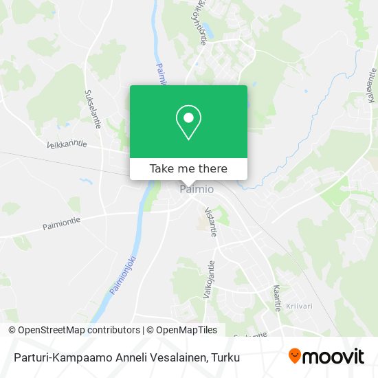 Parturi-Kampaamo Anneli Vesalainen map