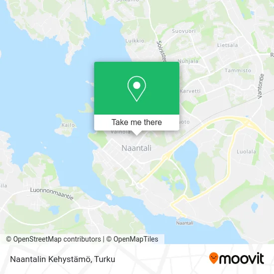 Naantalin Kehystämö map