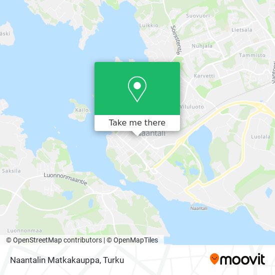 Naantalin Matkakauppa map