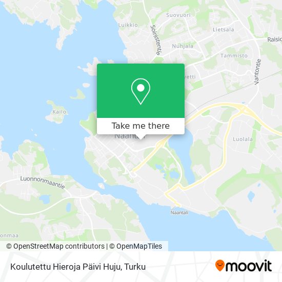 Koulutettu Hieroja Päivi Huju map