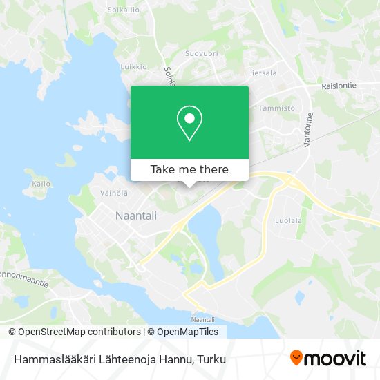 Hammaslääkäri Lähteenoja Hannu map