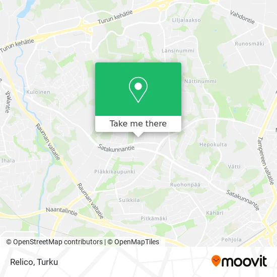 Relico map