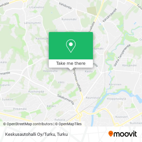 Keskusautohalli Oy/Turku map