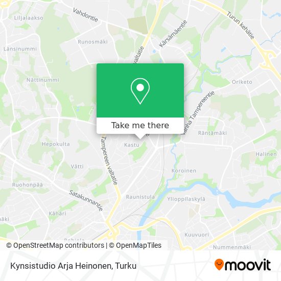 Kynsistudio Arja Heinonen map