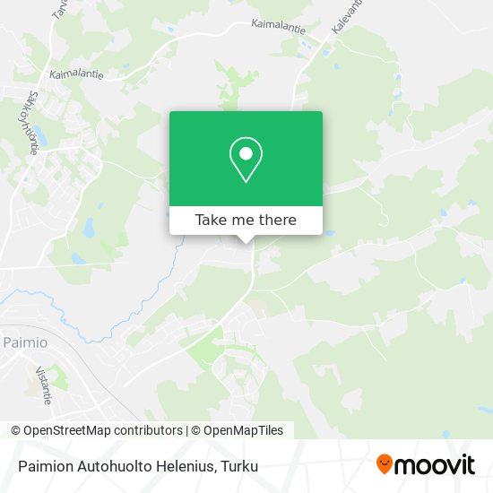 Paimion Autohuolto Helenius map