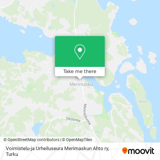 Voimistelu-ja Urheiluseura Merimaskun Ahto ry map